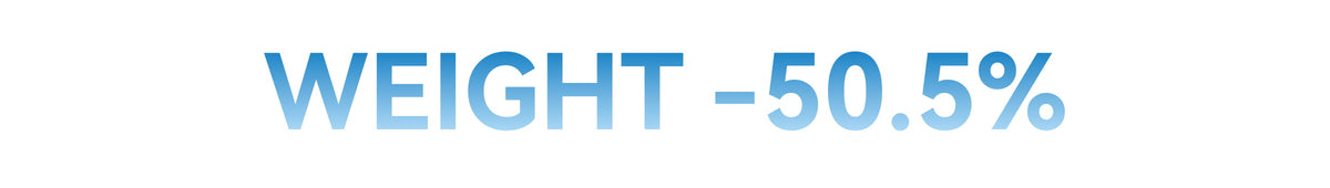 Low Density and Light Weight