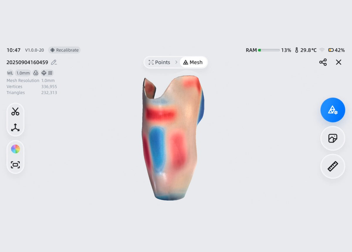 medixa — Record anatomical appearance with geometry