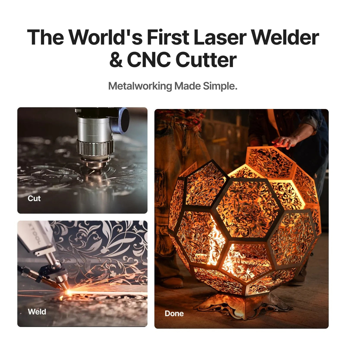 xTool metalfab — Four metalworking processes
