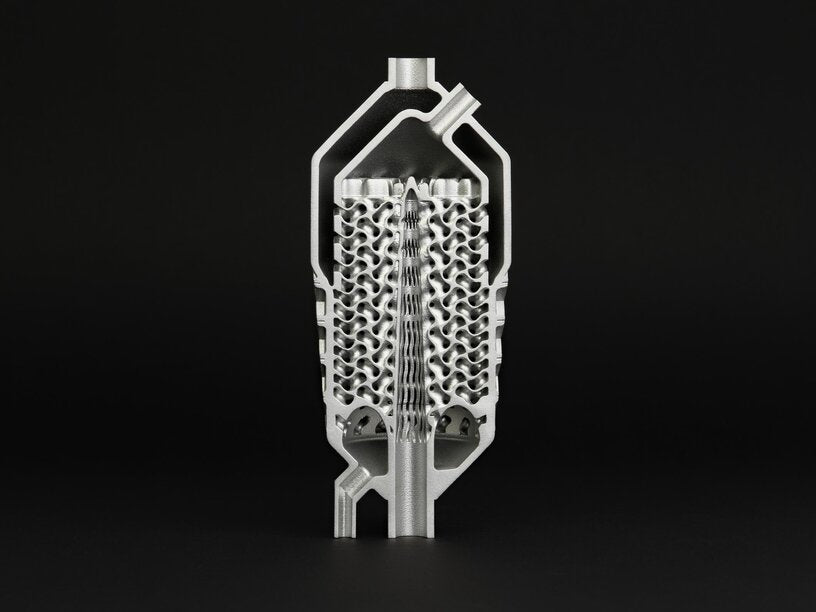 Metal heat exchanger · EOS / nTopology