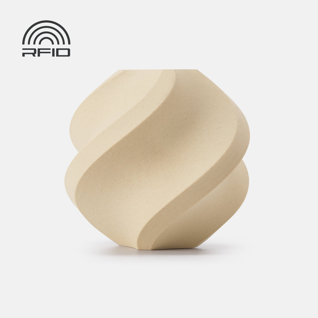 Bambu Lab PLA WOOD with Spool — White Oak (13106)