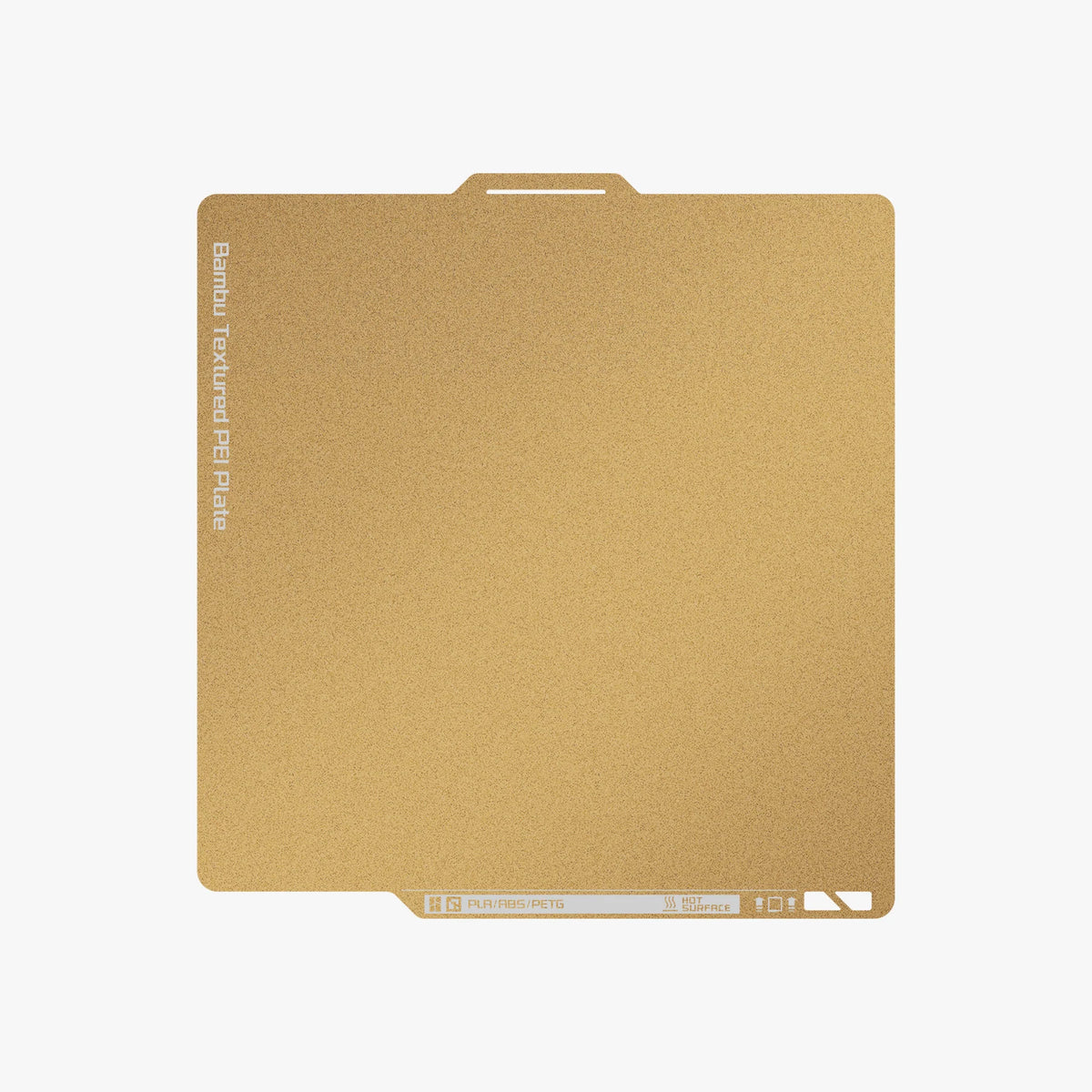 Bambu Lab X1 series / P1 Series Textured PEI Plate (Gold)