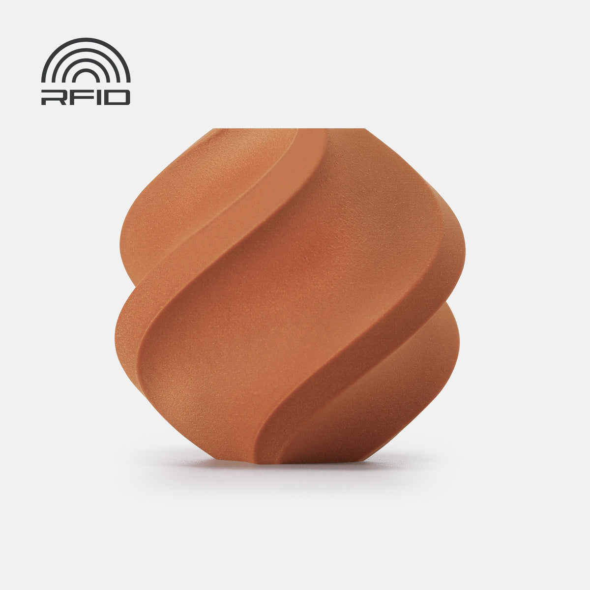 Bambu Lab PLA WOOD with Spool — Clay Brown (13801)