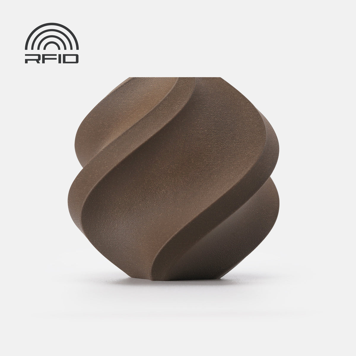 Bambu Lab PLA WOOD with Spool — Black Walnut (13107)