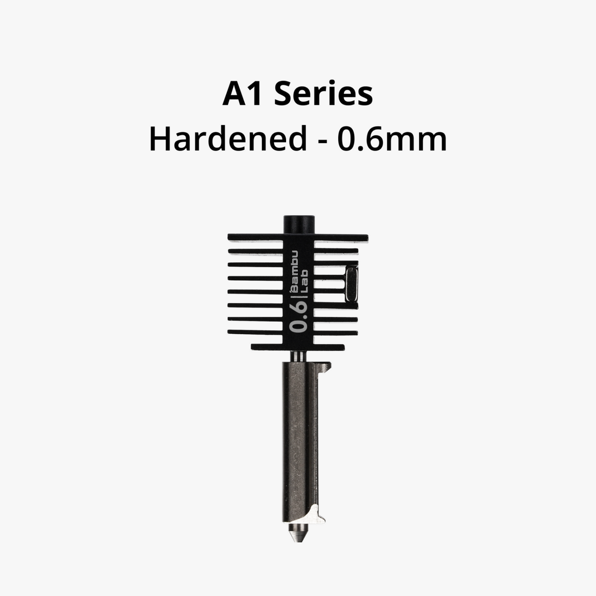 Hotend with hardened steel nozzle-0.6 mm A1 Serie
