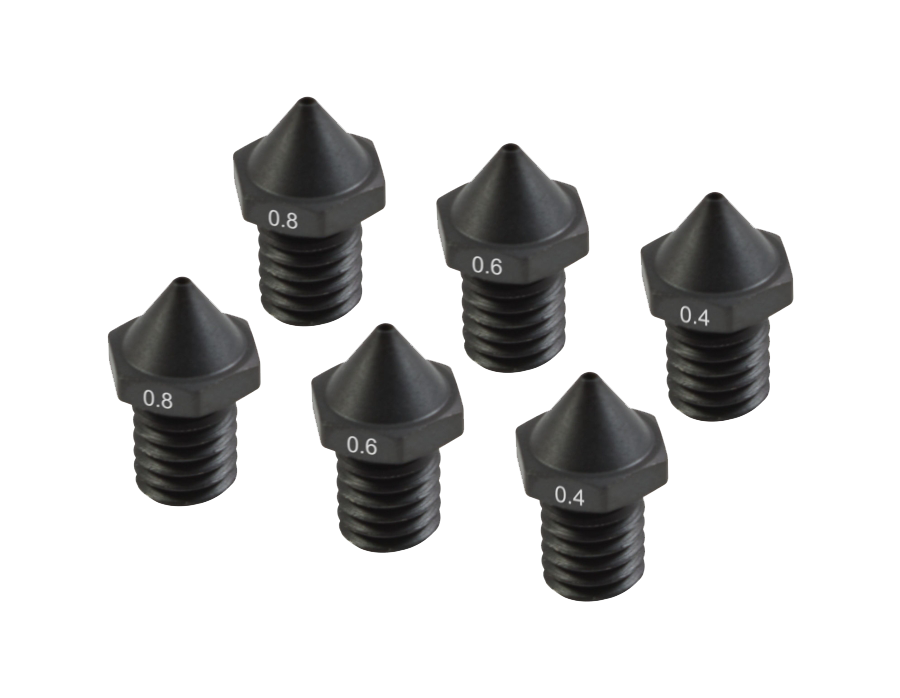 Creator 3 Pro / Creator 4 Hardened Nozzle Kit 0.4/0.6/0.8mm L+R