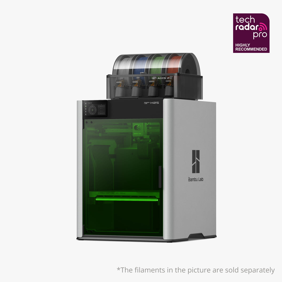 Bambu Lab H2S Laser Full Combo 10W 3D Printer — official Bambu Lab image