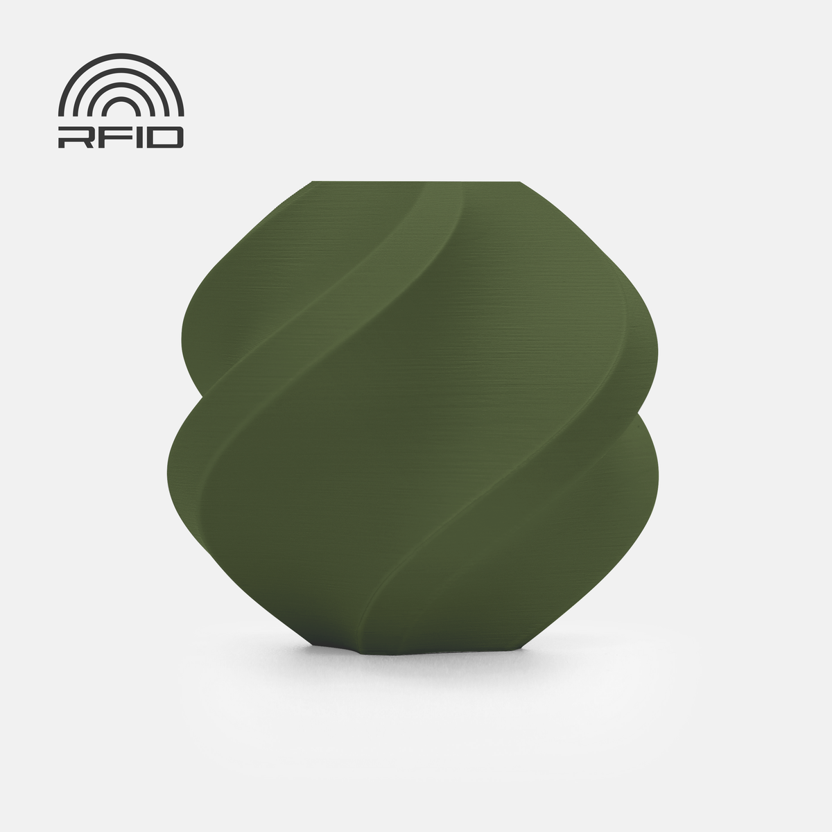 Bambu Lab PLA Matte 1 kg Refill — Dark Green (11501)