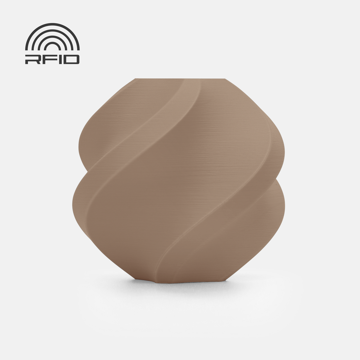 Bambu Lab PLA Matte 1 kg Refill — Latte Brown (11800)