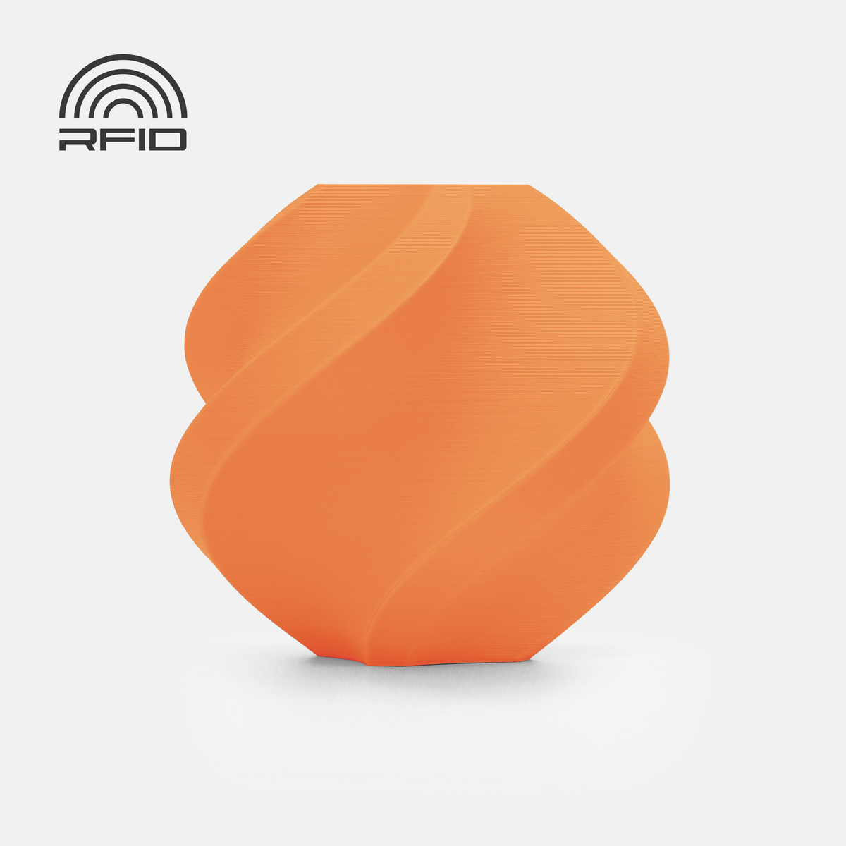 Bambu Lab PLA Matte 1 kg Refill — Mandarin Orange (11300)