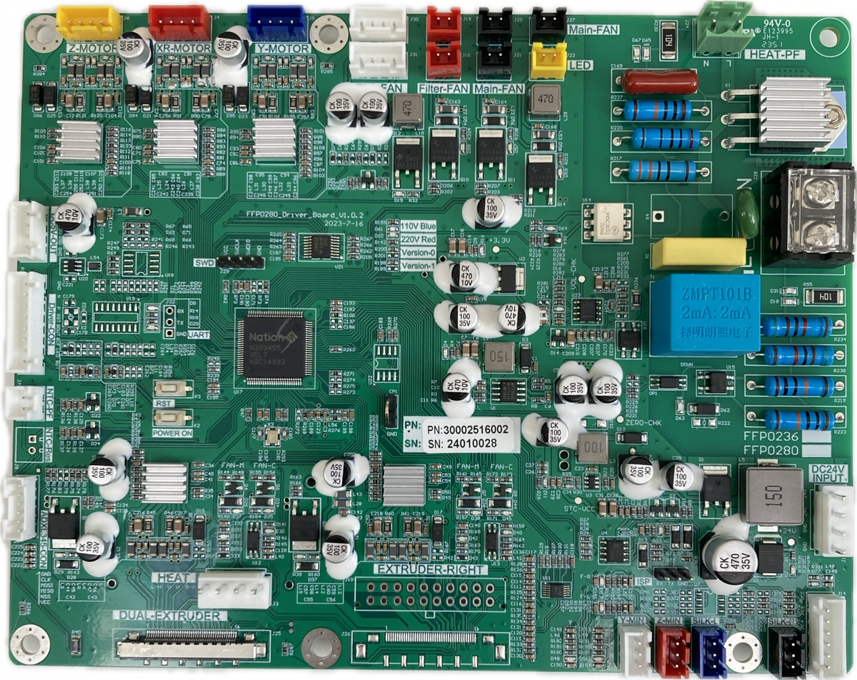 GUIDER3 PLUS/ULTRA PCBA DRIVER BOARD