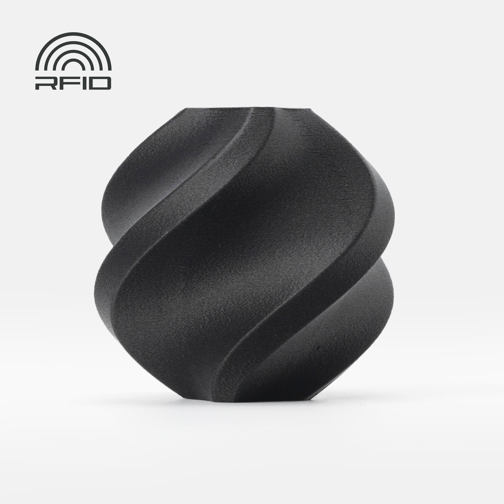 Bambu Lab PETG-CF 1 kg with Spool — Black (31100)