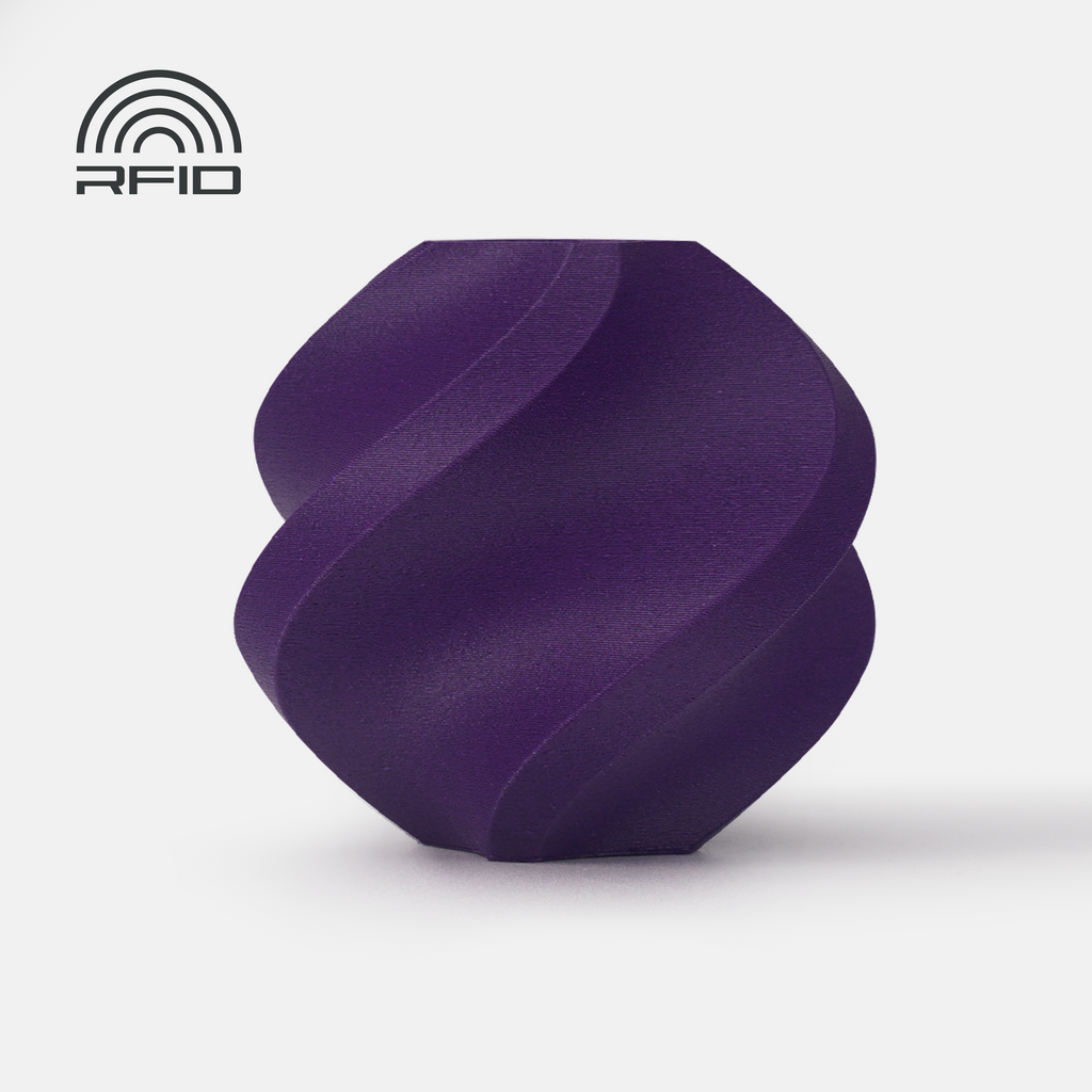 Bambu Lab PETG-CF 1 kg with Spool — Dark Purple (31700)
