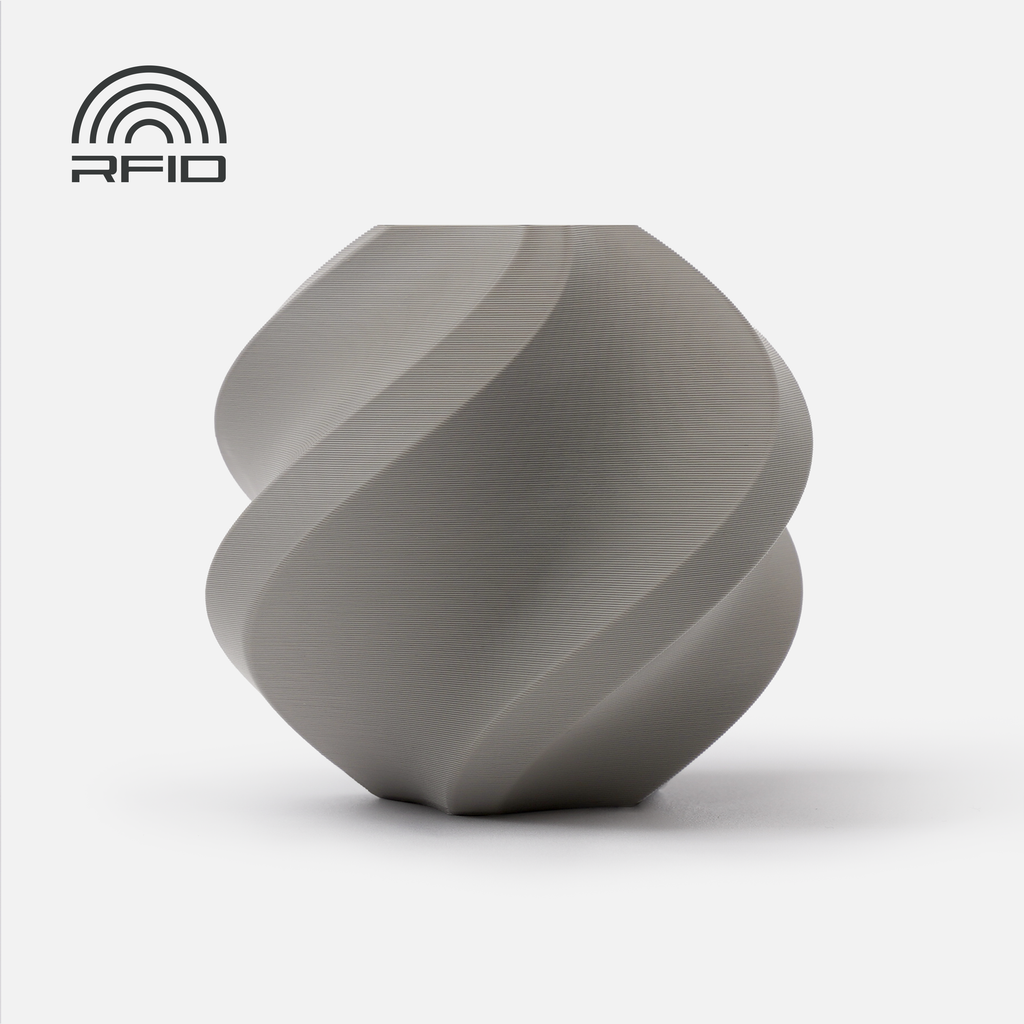 Bambu Lab PLA Basic 1 kg Refill — Grey (10103)