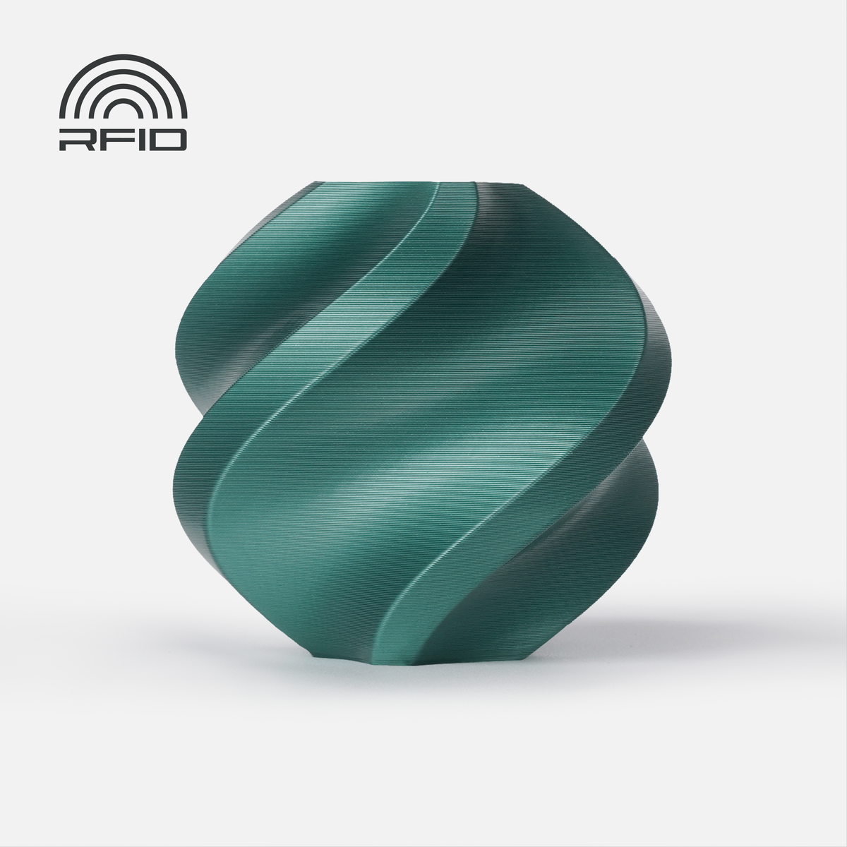 Bambu Lab PLA Metal 1 kg with Spool — Oxide Green Metallic (13500)