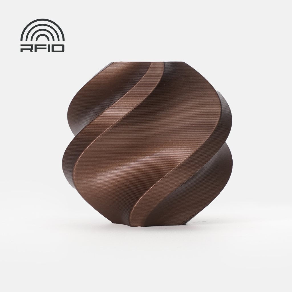 Bambu Lab PLA Metal 1 kg with Spool — Copper Brown Metallic (13800)