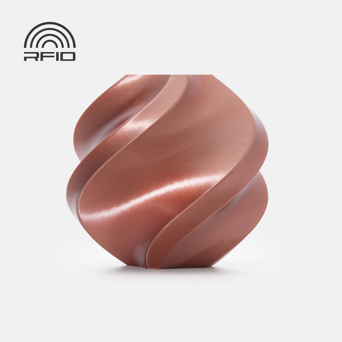 Bambu Lab PLA Silk 1 kg with Spool — Rose Gold (13206)