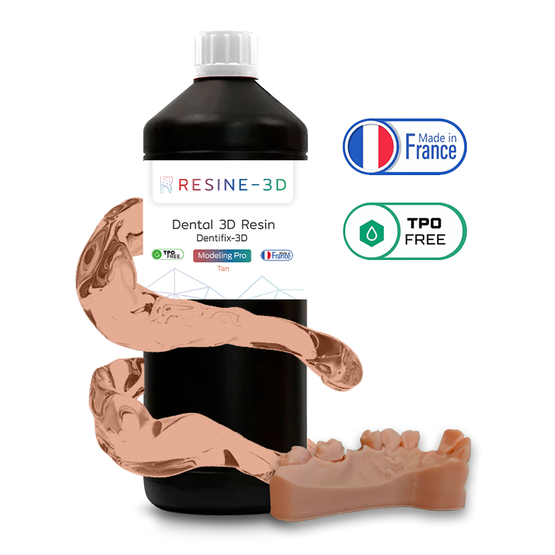 Dental Resin Dentifix-3D Modeling Pro Tan 1kg