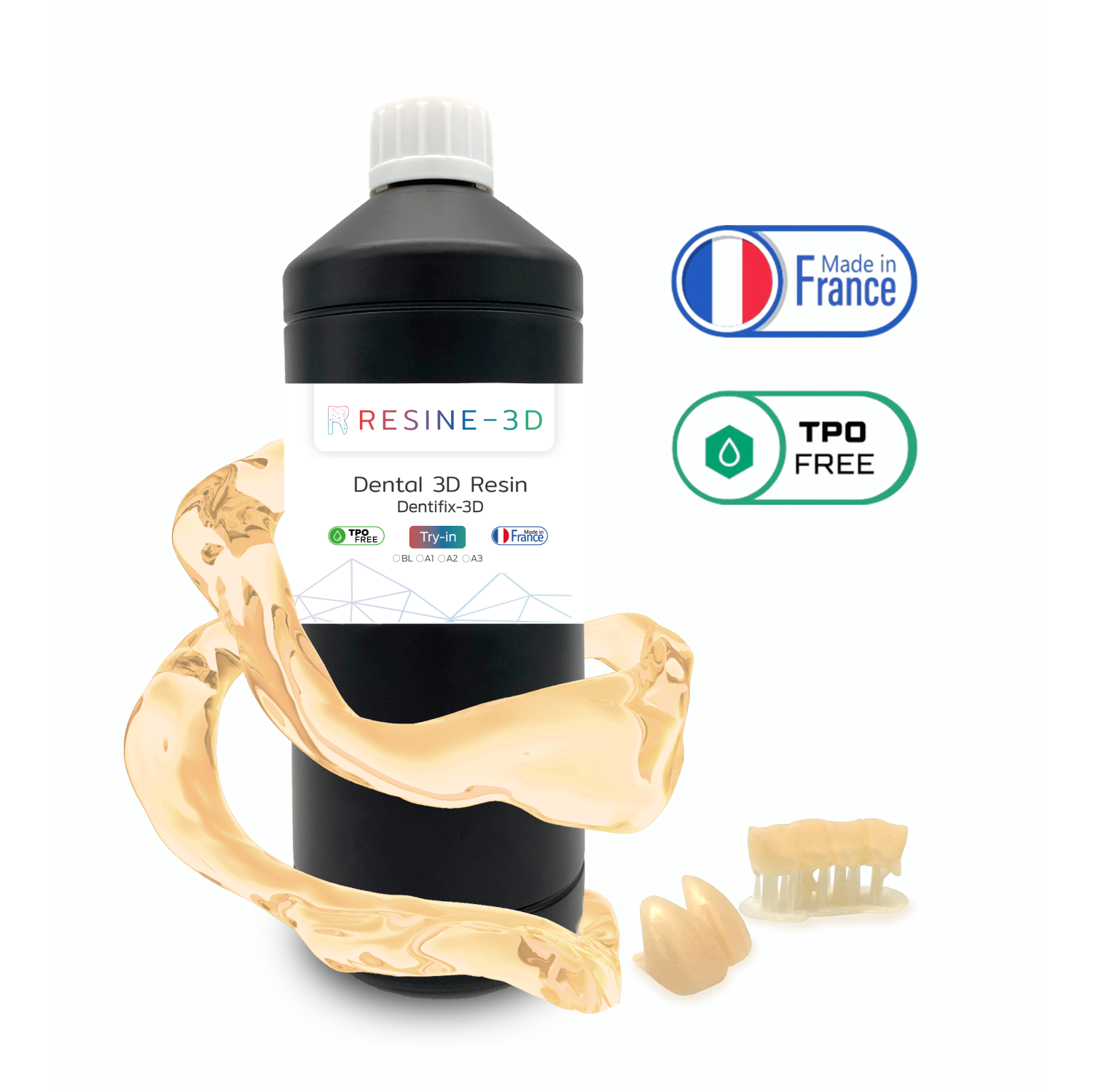 Dentifix-3D Dental Resin Try-in 1kg