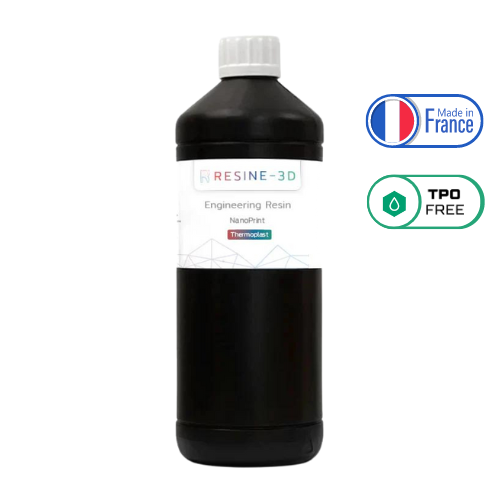 NanoPrint Thermoplast 3D Resin 1kg - TPO Free - Made in France