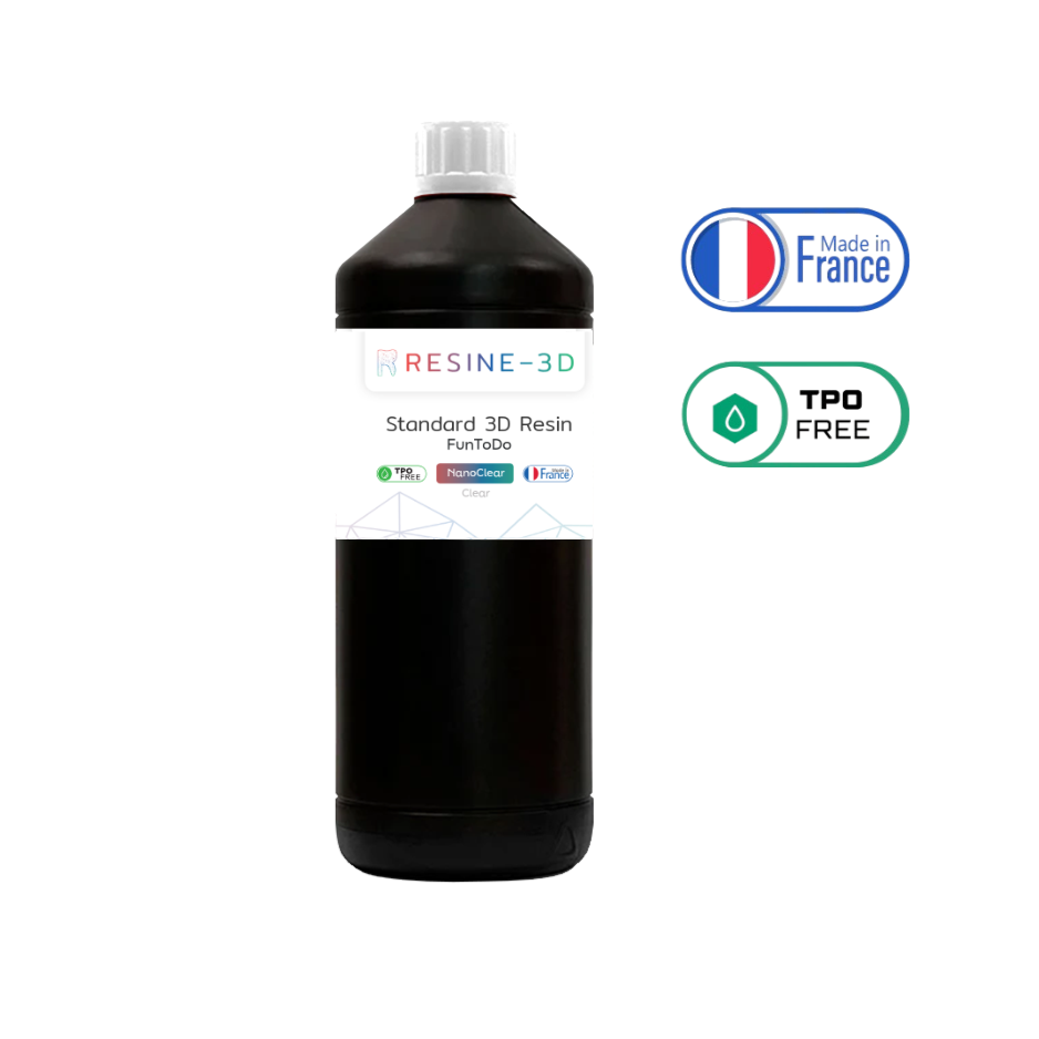 FunToDo Resin Nano Clear 1kg - Made in France