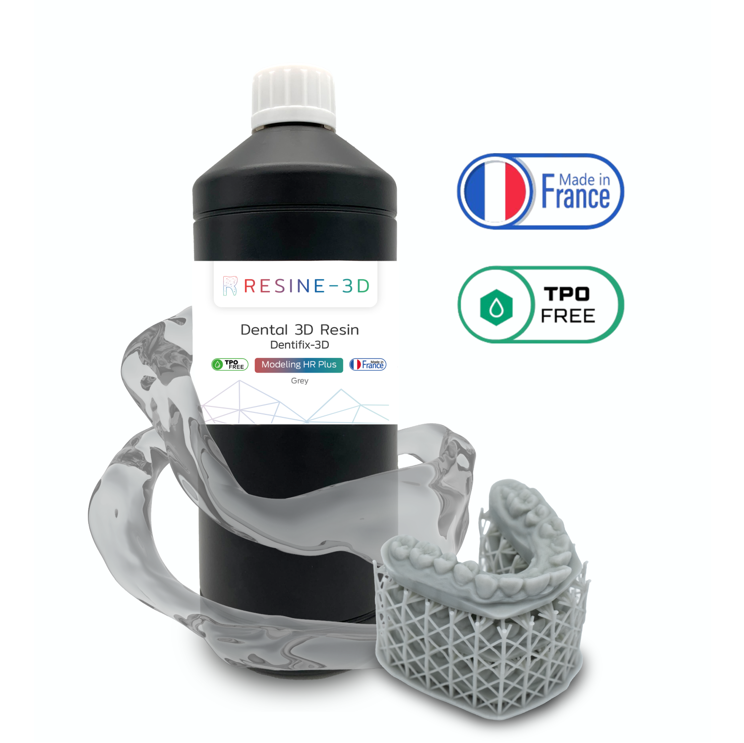 Dental Resin Dentifix-3D Modeling HR+ Grey 1kg