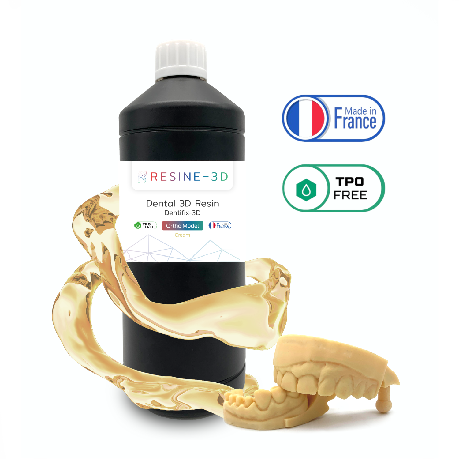 Dentifix-3D Dental Resin Ortho Model Cream 1kg