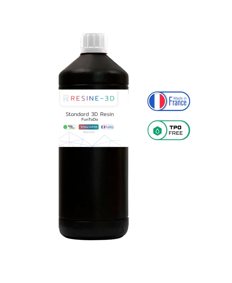 FunToDo Resin Snow white 1kg - TPO Free - Made in France