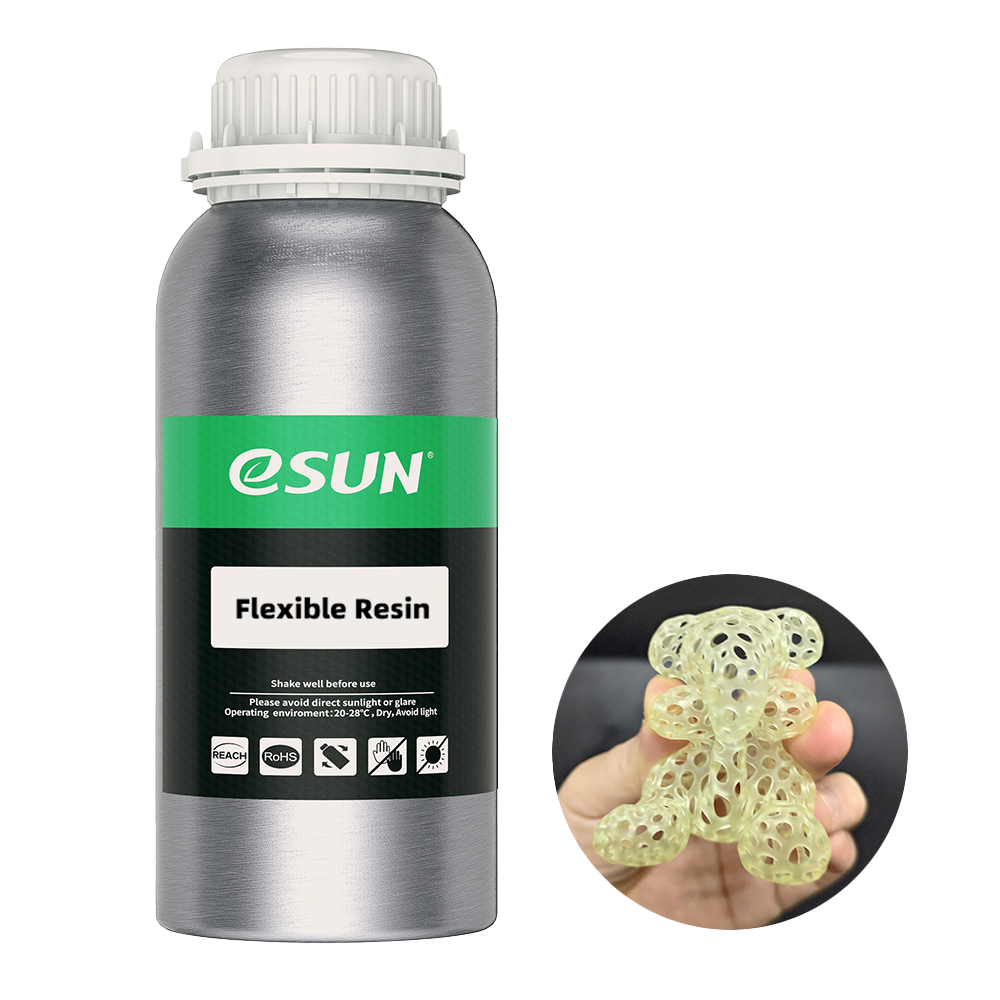 eSun Resin Flex Transparent Yellow (500g)