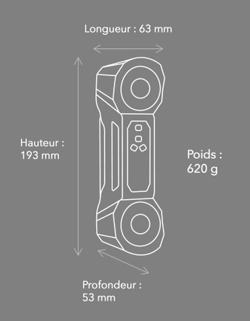 SHINING 3D FreeScan Combo 3D Scanner — supplier product illustration 2
