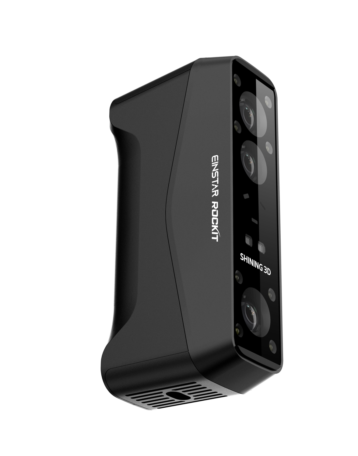 EINSTAR Rockit wireless 3D scanner - side and underside view