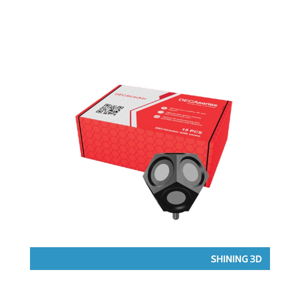 Shining 3D Decatracker M4 Thread Red 15 pcs for Einscan