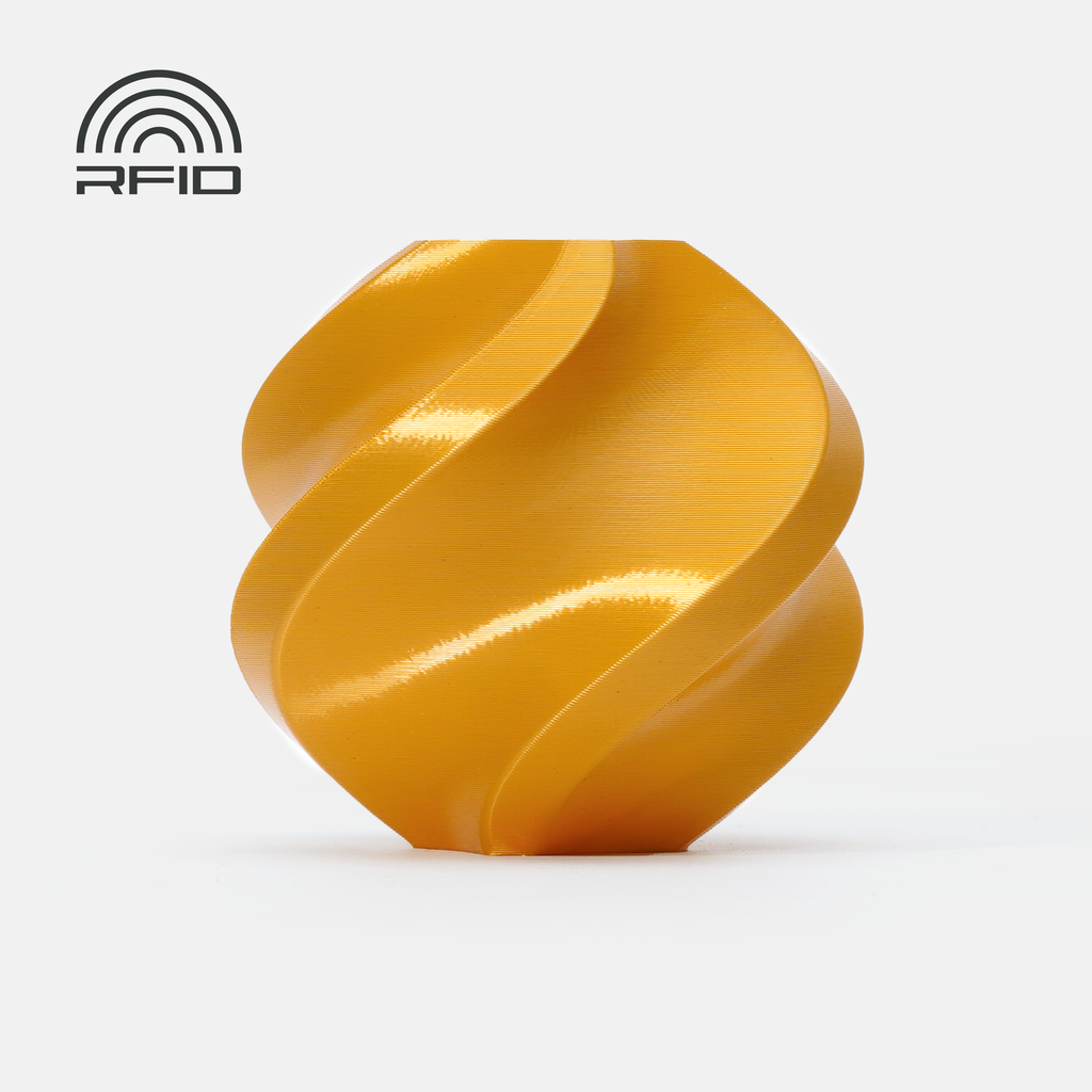 Bambu Lab PLA Silk 1 kg with Spool — Gold (13401)