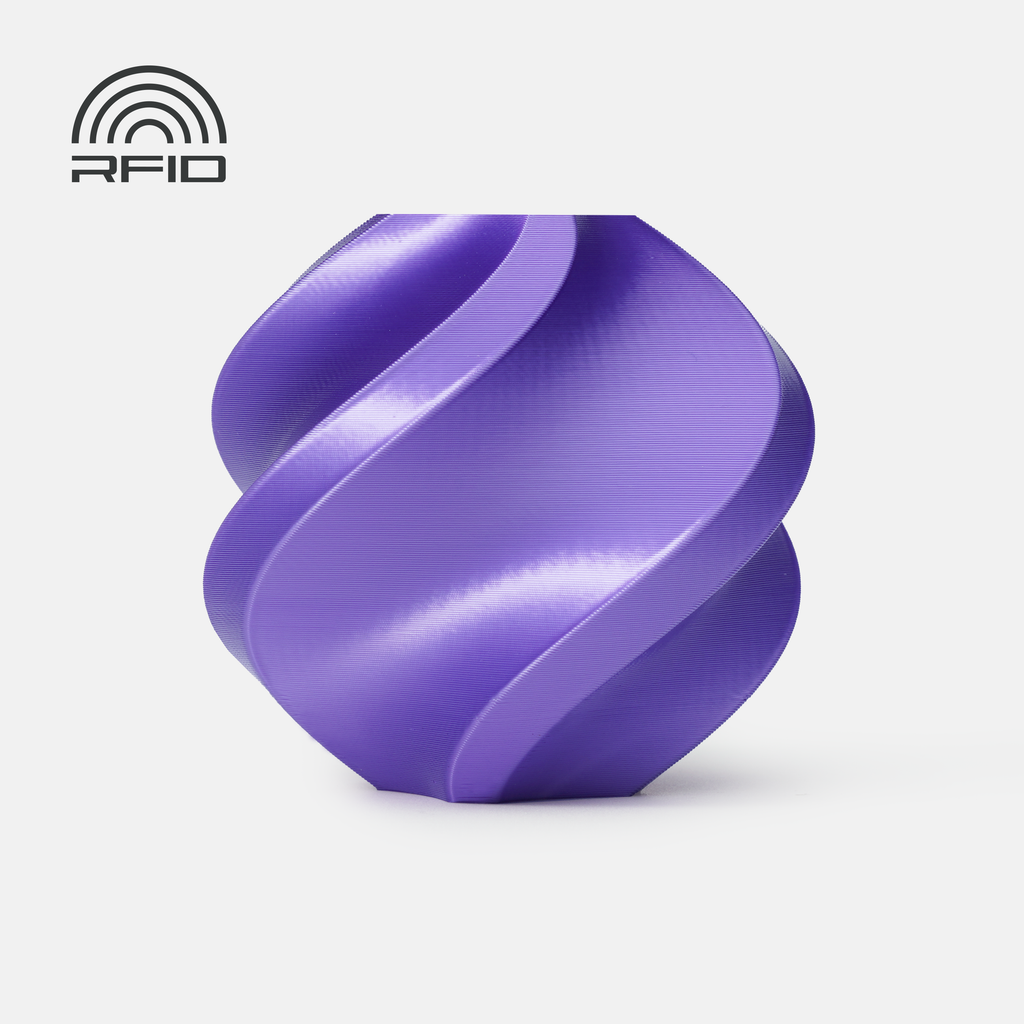 Bambu Lab PLA Silk 1 kg with Spool — Purple (13701)