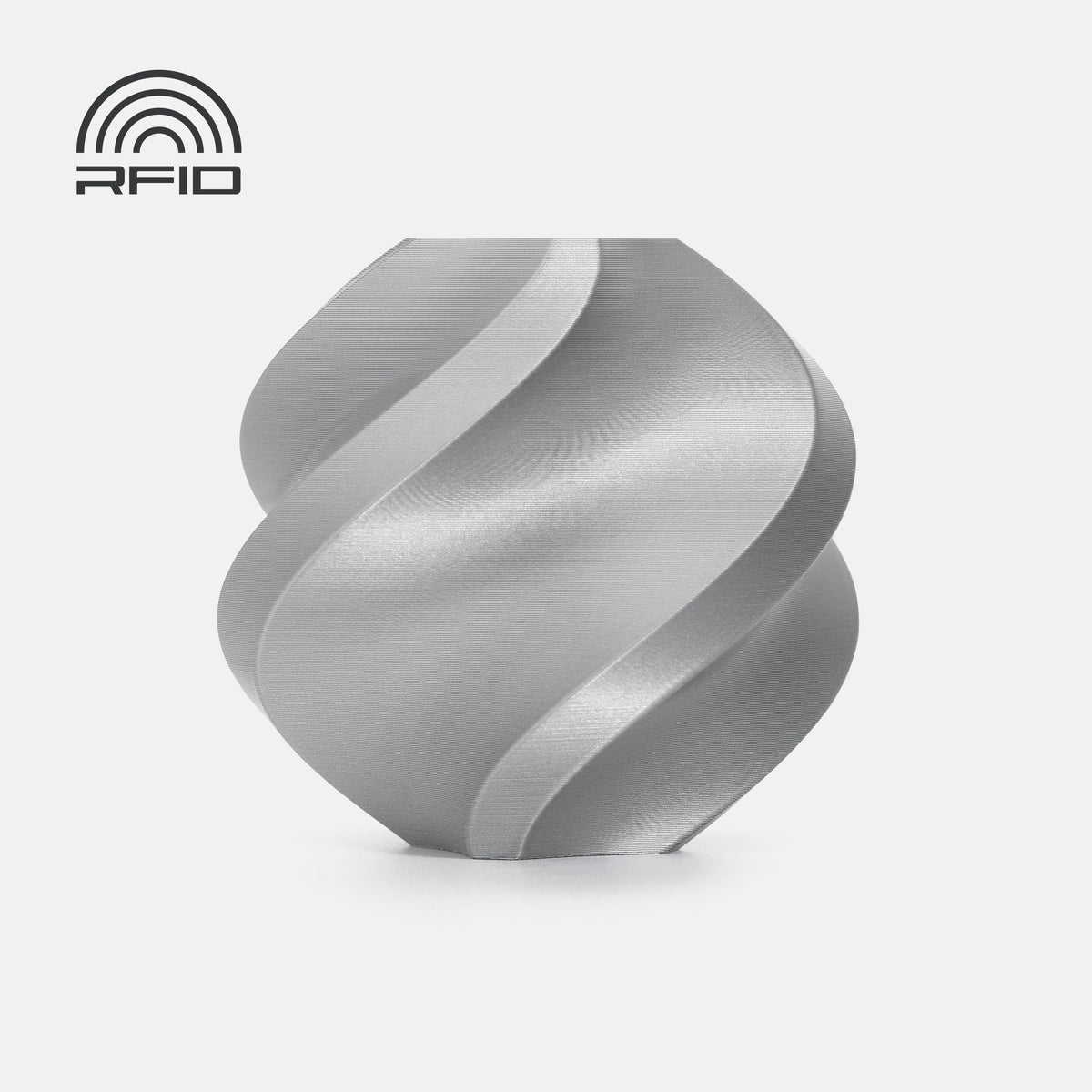 Bambu Lab PLA Basic 1 kg Refill — Silver (10102)