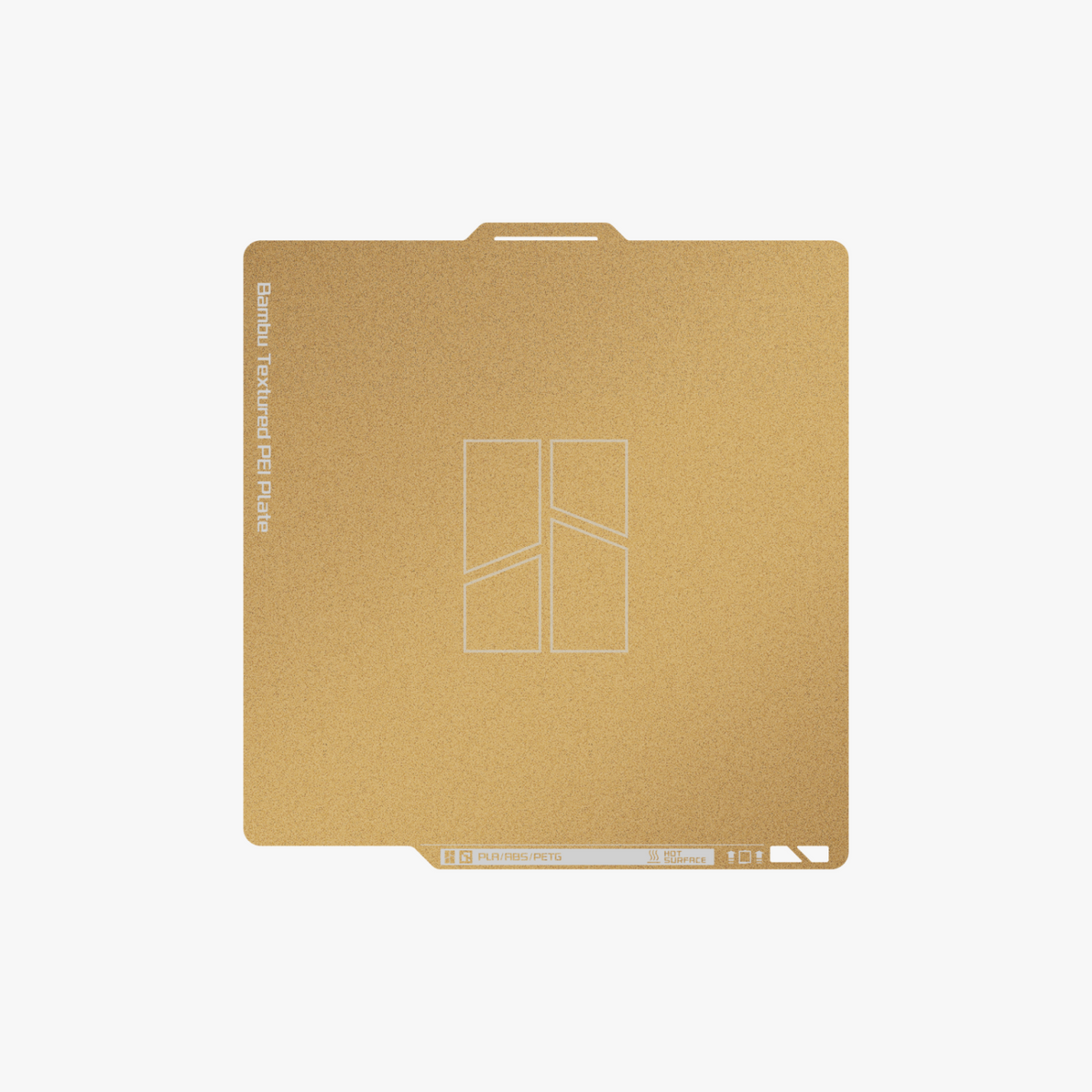 Bambu Textured PEI Plate Serie X1/X2/P1/P2/A1/X2D
