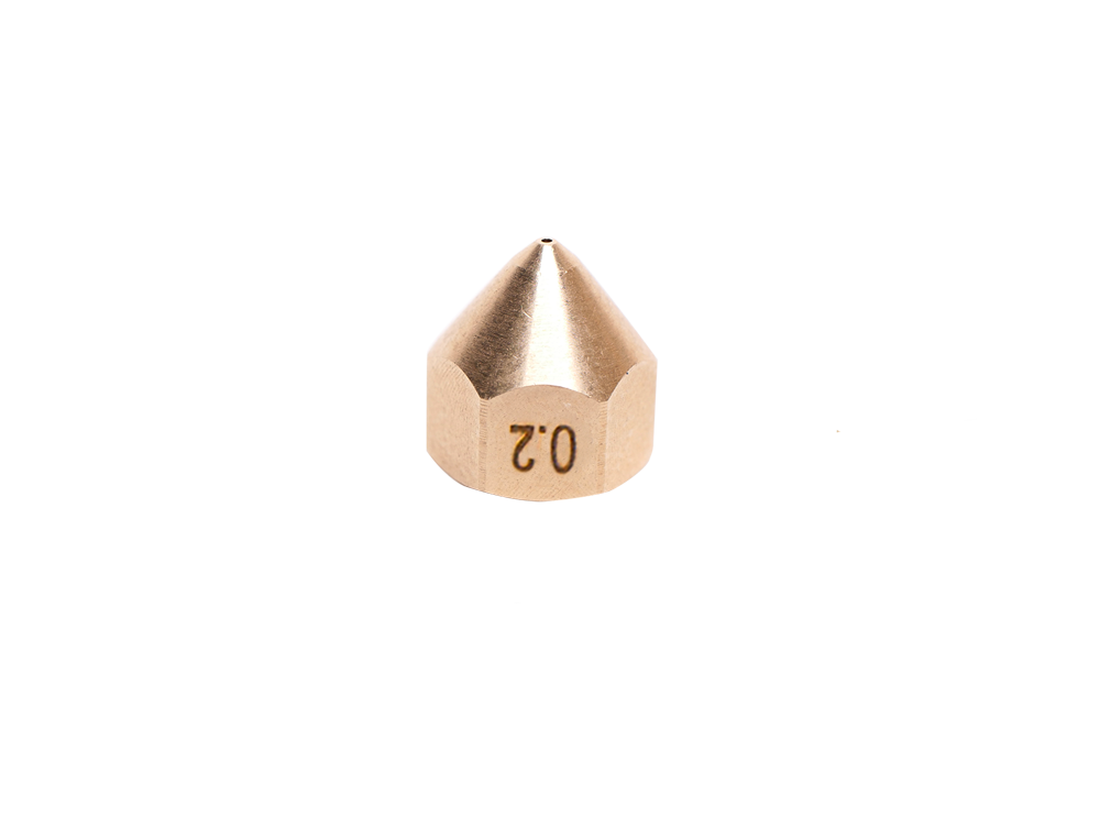 Brass nozzle 0,2mm UPBox+ / UP300 / X5