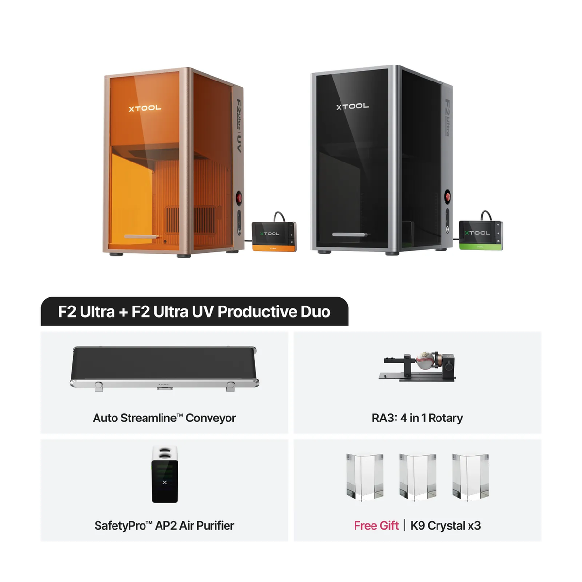 xTool F2 Ultra UV 5W Laser Engraver