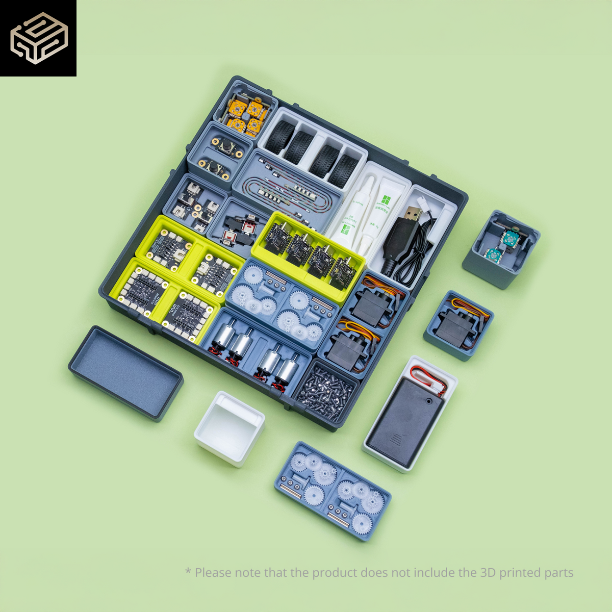 CyberBrick Ultimate/Beginner Hardware Kit - ZK003/004