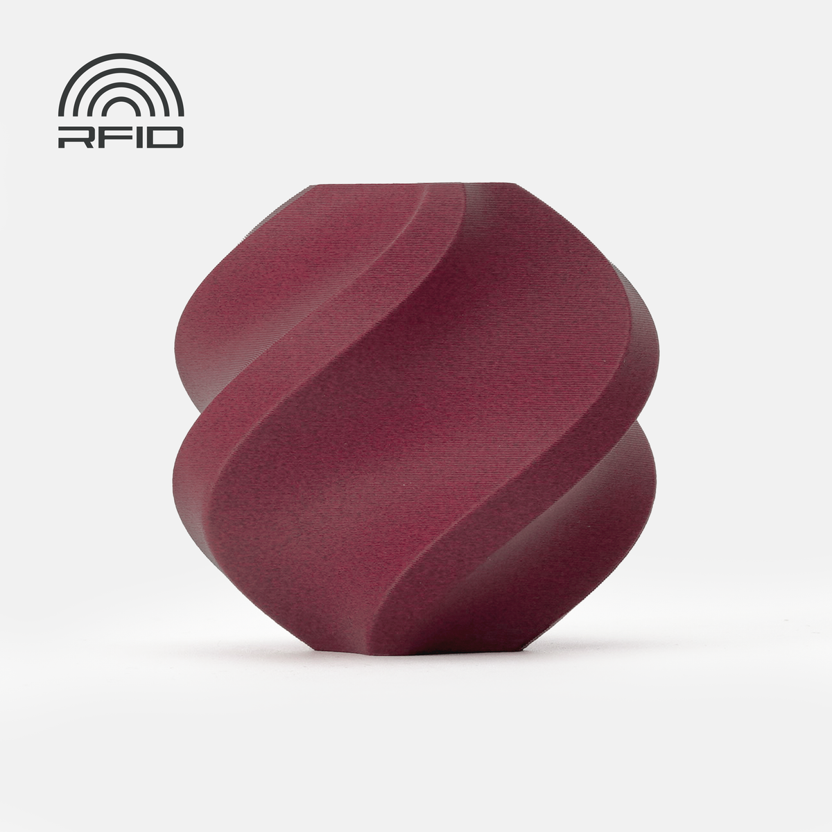 Bambu Lab PLA-CF 1 kg with Spool — Burgundy Red (14200)