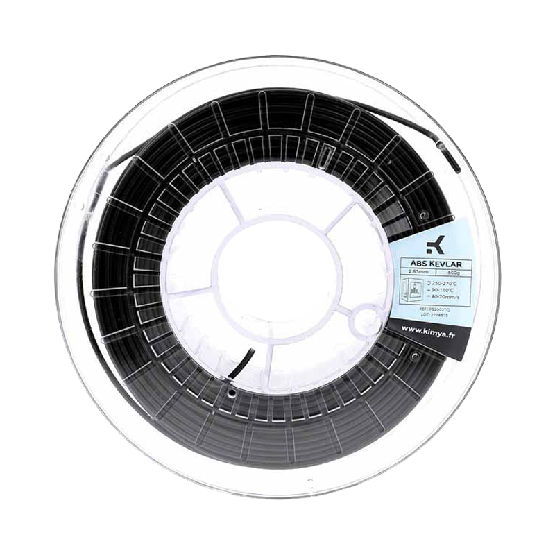 Kimya Filament ABS Kevlar (ABS + Kevlar fiber) 1,75mm 500g Black