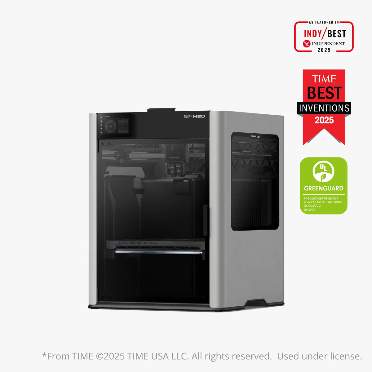 Bambu Lab H2D 3D Printer — official Bambu Lab image