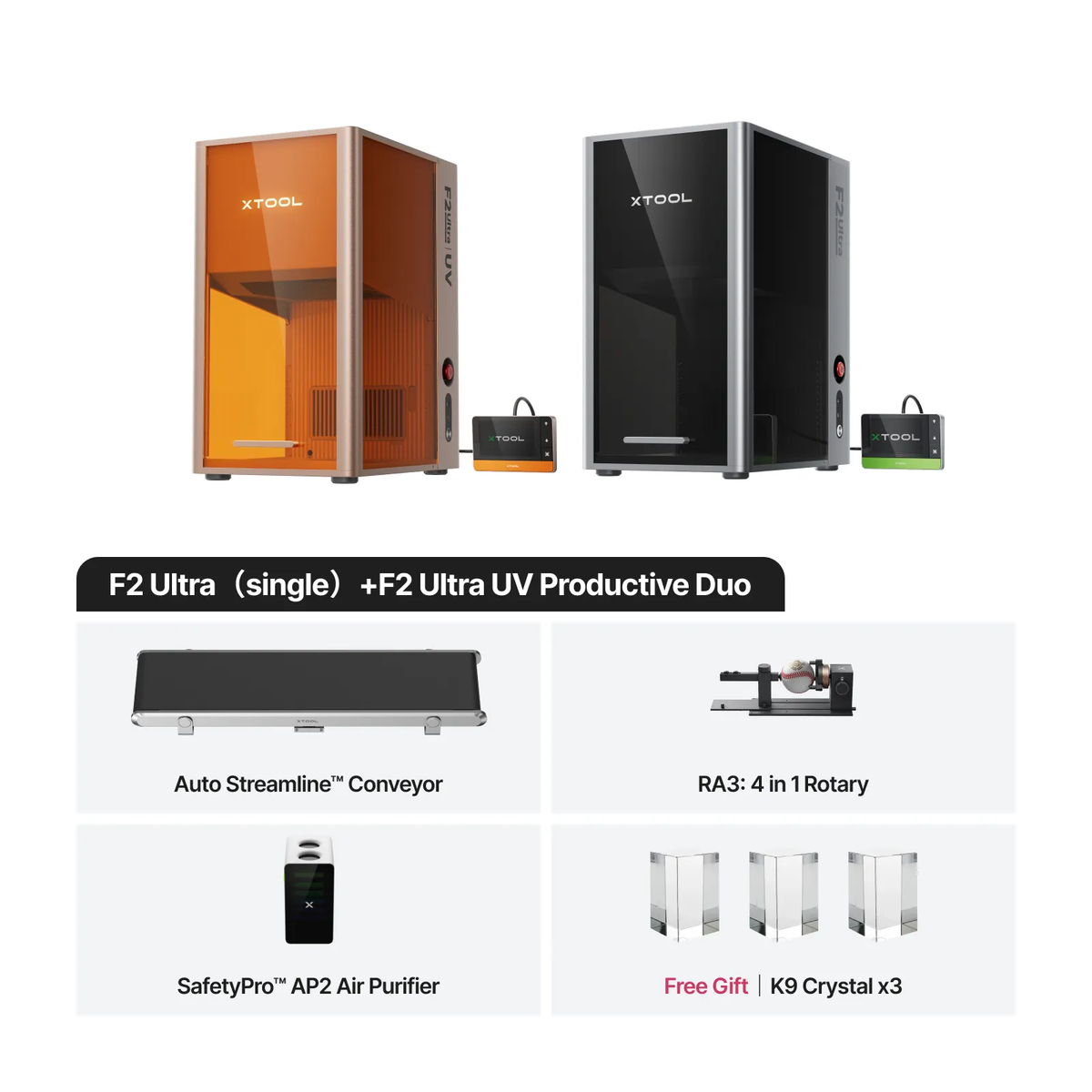 xTool F2 Ultra UV 5W Laser Engraver