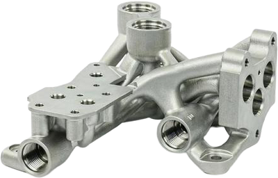 3D printed metal manifold