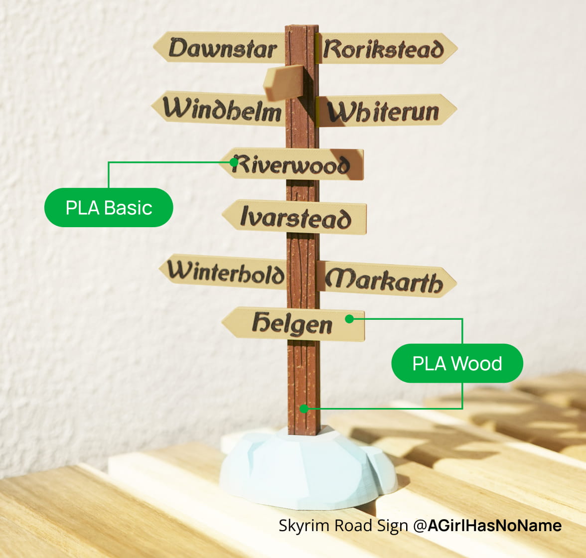 Enhance Your PLA Models with Wood Accents