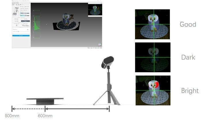 cr01 — Set up automatic turntable capture