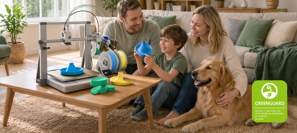 petg-basic — UL GREENGUARD certified. Cleaner air for indoor printing.