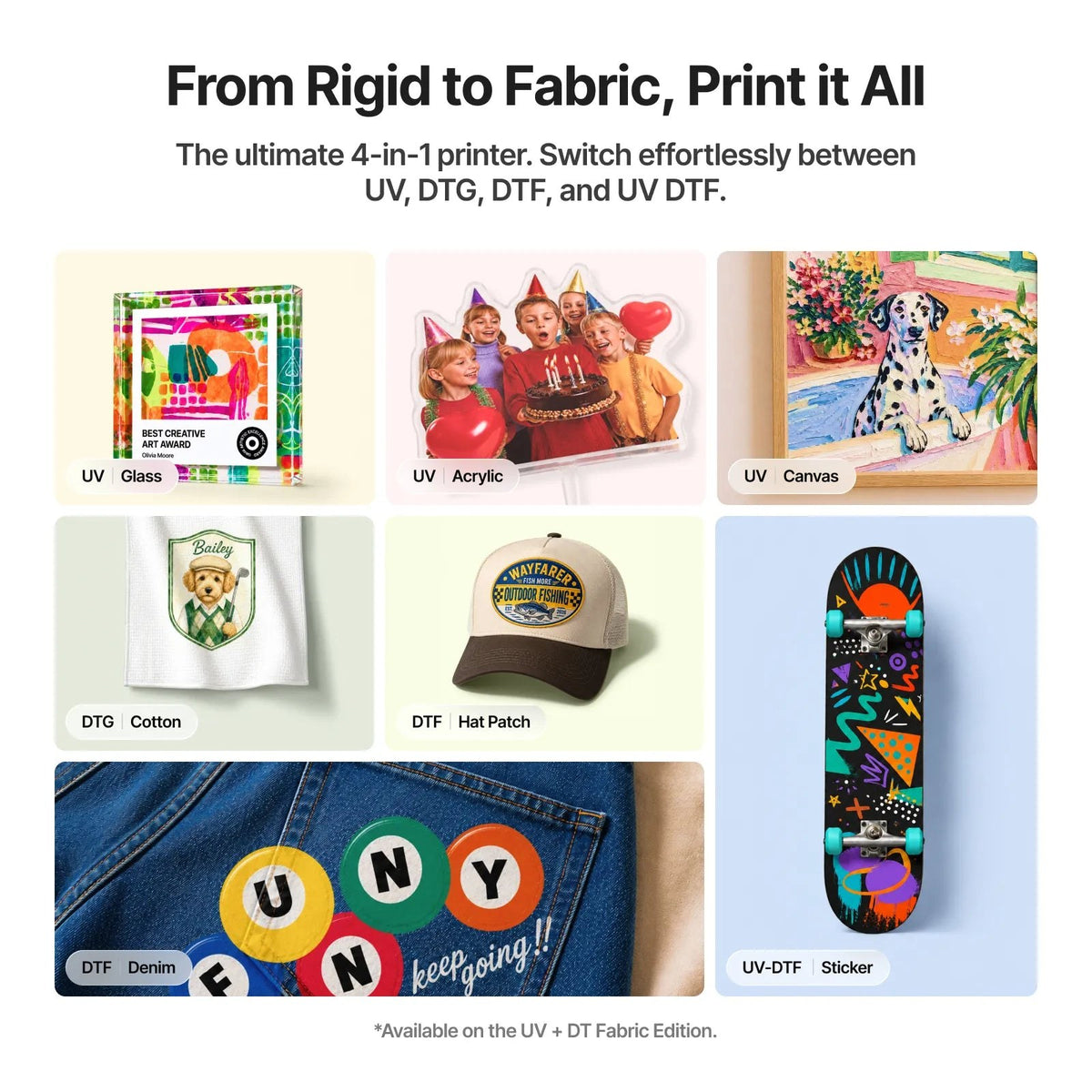 xTool o1-omni — Objects and apparel, by edition