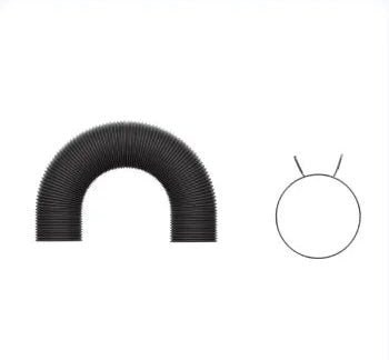 Smoke exhaust pipe components