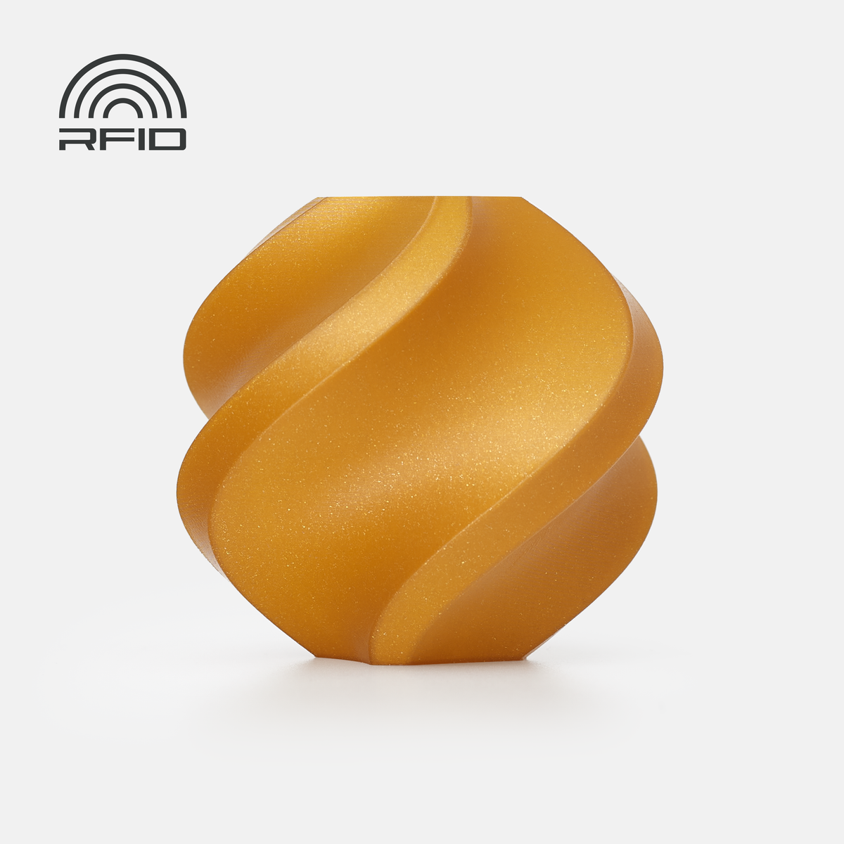 Bambu Lab PLA Sparkle 1 kg with Spool — Classic Gold Sparkle (13402)